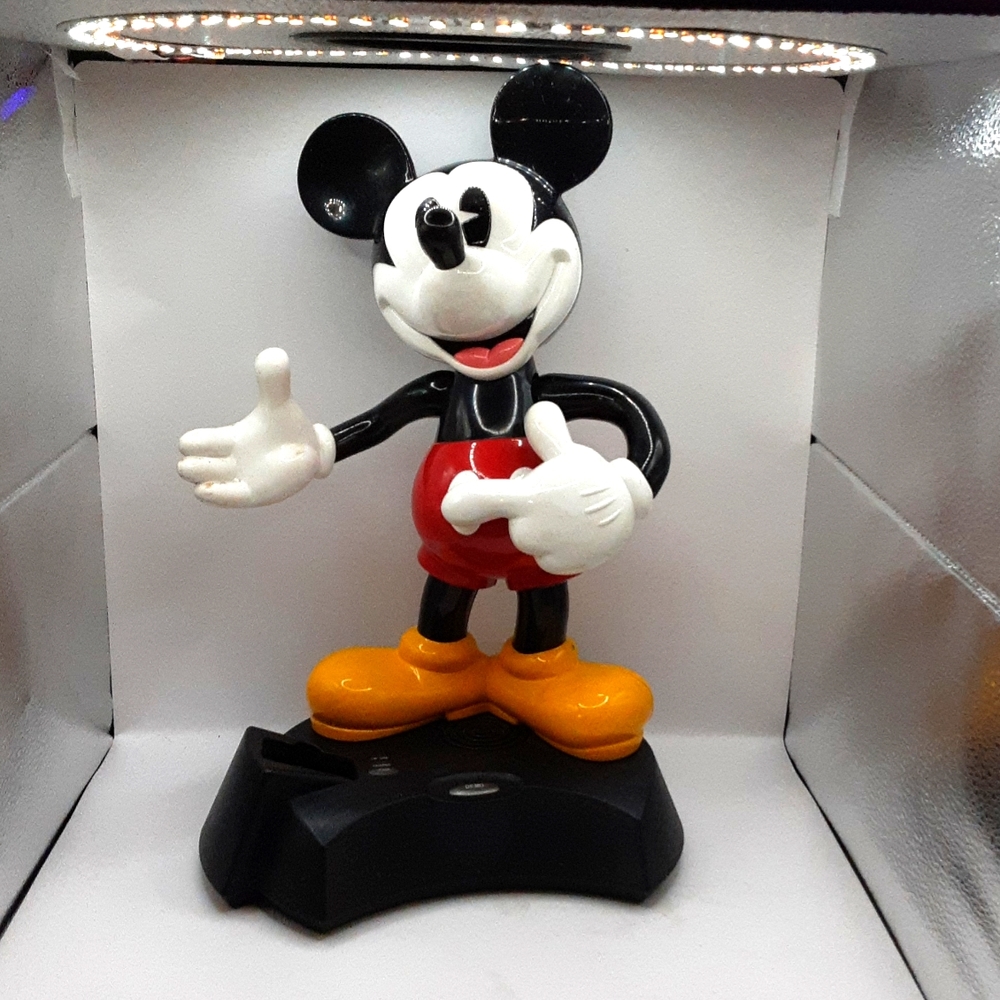 Vintage Disney Mickey Mouse Animated Cordless Phone No Handset